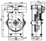 Zweiwegaufzugs-Gouverneur-Maschine Roomless-Seil-Rad-Durchmesser Ф240mm, Ф200mm